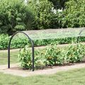 vidaXL Pokrytie rastlín Priehľadná 10 x 1,5 m PVC