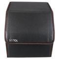 Organizér do kufru auta CAR COMPACT LEATHER S, 1 priehradka, skladací, s víkom SIXTOL