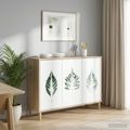 vidaXL Servírovacia skriňa HANAU Sonoma 102 x 33 x 75 cm