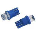 Žiarovka 1 LED 12 V T10 modrá 2 ks
