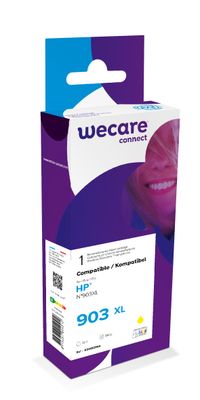 WECARE ARMOR atrament kompatibilný s HP T6M11AE, žltá/yellow