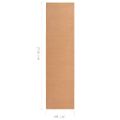 vidaXL Koberec behúň BCF béžový 60x250 cm