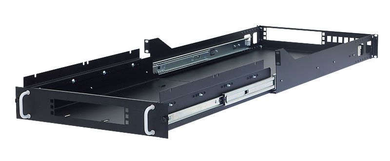19'' výsuv.polica 3U 750mm plnovýsuv, nosn.45kg