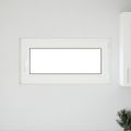 vidaXL Otočné a sklopné okno do suterénu RISOR 100 x 50 cm PVC a sklo