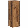 vidaXL Bočná polica 33 x 32 x 100,5 cm Kompozitné drevo Staré drevo