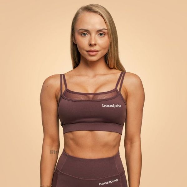 Športová podprsenka Breeze Mulberry - BeastPink, veľkosť XL