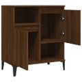 vidaXL Komoda hnedý dub 60x35x70 cm spracované drevo
