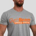 Tričko Stronger Together Grey - GymBeam, veľkosť XXL, veľkosť oblečenia XXL