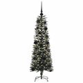 vidaXL Umelý vianočný stromček Zelená 120 cm PVC, plast a oceľ