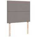 vidaXL Boxspring posteľ s matracom sivohnedý 120x200 cm látka