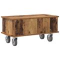 vidaXL TV stolík 68,5 x 35 x 35 cm Staré drevo Kompozitné drevo