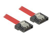 SATA 6 Gb/s Kábel 10 cm červený FLEXI