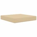 vidaXL Vankúš na vonkajšiu pohovku Polyester Béžová 60 x 60 cm