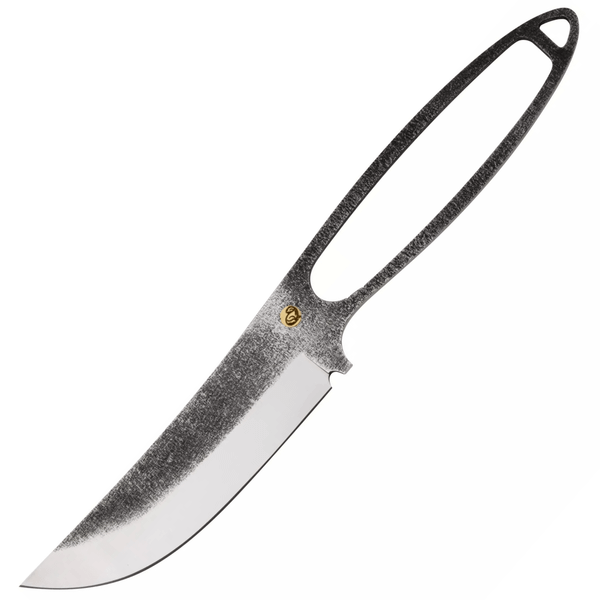 Beavercraft SNK1 Skeleton Knife outdoorový nôž 11 cm, celooceľový, kožené puzdro, paracord