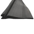 vidaXL Tesnenie garážových dverí Čierna 52 x 2 mm 5,5 m PVC