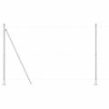 vidaXL Hexagonálne oplotenie s betónovým podstavcom 50 x 1,4 m