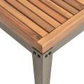vidaXL Záhradný konferenčný stolík 110x55x36 cm akáciový masív