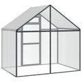 vidaXL Klietka pre vtákov Antracitová 181,5 x 112 x 173,5 cm