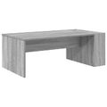 vidaXL Konferenčný stolík Sivý Sonoma 95 x 50 x 34 cm Kompozitné drevo