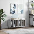 vidaXL Skrinka na platne betónovosivá 100x38x48 cm kompozitné drevo