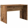 VidaXL súprava toaletného stolíka s LED diódou Old Wood