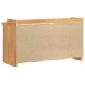 vidaXL Lavica do predsiene SANDNES 87x40x50 cm borovicový masív