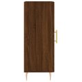 vidaXL Komoda hnedý dub 34,5x34x90 cm spracované drevo
