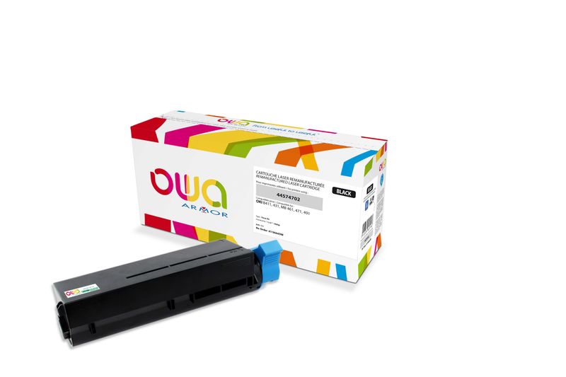 OWA Armor toner kompatibilný s OKI B411,431, 44574702, 3000st, čierna/black