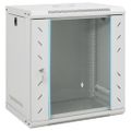 vidaXL 12U Nástenná serverová skriňa 19" IP20 53x40x60 cm