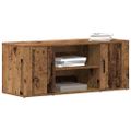 vidaXL TV skrinka 100 x 35 x 40 cm Staré drevo Kompozitné drevo