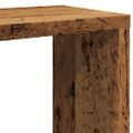 vidaXL Nástenné poličky v tvare kocky 4 ks 30x15x30cm kompozitné drevo