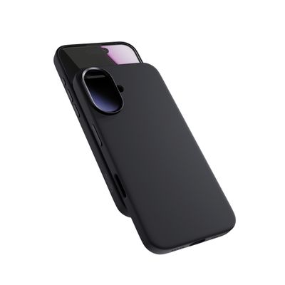 Epico Silicone Mag+ Case iPhone 17 - čierna