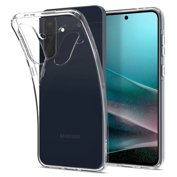 Puzdro Spigen Liquid Crystal pre Samsung Galaxy A36 5G Crystal Clear