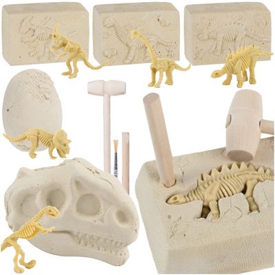 Výkopávky dinosaurov 5v1 Kruzzel 26771 deťská vzdelávacia sada