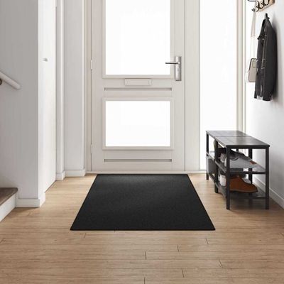 vidaXL Behúň koberec Antracit 100 x 300 cm 100% polypropylén