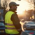 Reflexná vesta XXL žltá s certifikátom AMiO-01734