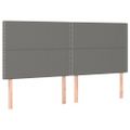 vidaXL Boxspring posteľ s matracom tmavosivá 160x200 cm látka