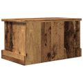 vidaXL Úložné boxy staré drevo 30x50x28 cm kompozitné drevo