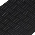 vidaXL Schodiskové stupne 5 ks 25x75 cm guma