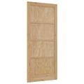 vidaXL Vnútorné dvere 93 x 211 cm Preglejka Prírodná