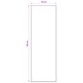 vidaXL Behúň LESAKA Hnedá 50 x 150 cm Diamantový zamat