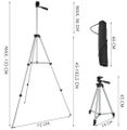 Hliníkový stativ 133 cm s bluetooth ovladačem ISO 6067 Hliníkový stativ 133 cm s bluetooth ovladačem ISO 6067