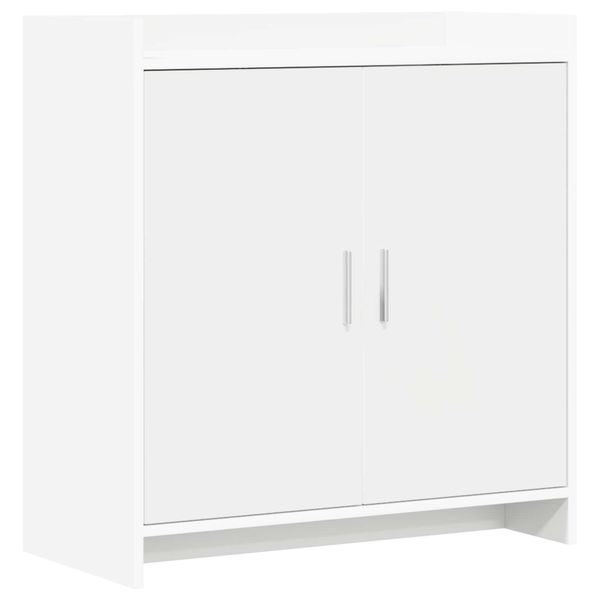 vidaXL Servírovacia skriňa Biela 72 x 36 x 80 cm Kompozitné drevo