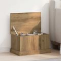 vidaXL Úložné boxy dub artisan 30x50x28 cm kompozitné drevo