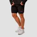 Bežecké šortky 2in1 Pulse Black - GymBeam, veľkosť M, veľkosť oblečenia M