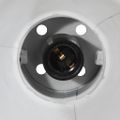 vidaXL Nástenná lampa 25 W šmuhovaná modrá 96x15x20 cm E27