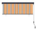 vidaXL Vonkajšia zatemňovacia roleta 160x250 cm žltá a modrá
