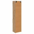 vidaXL Highboard Remeselný dub 50 x 42,5 x 225 cm Kompozitné drevo