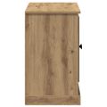 vidaXL Servírovacia skriňa Remeselný dub 100 x 35,5 x 60 cm