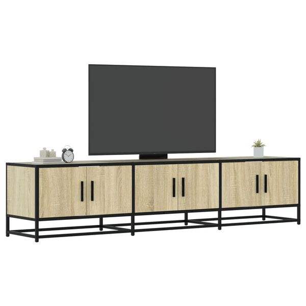 vidaXL TV skrinka dub sonoma 180x35x41 cm kompozitné drevo